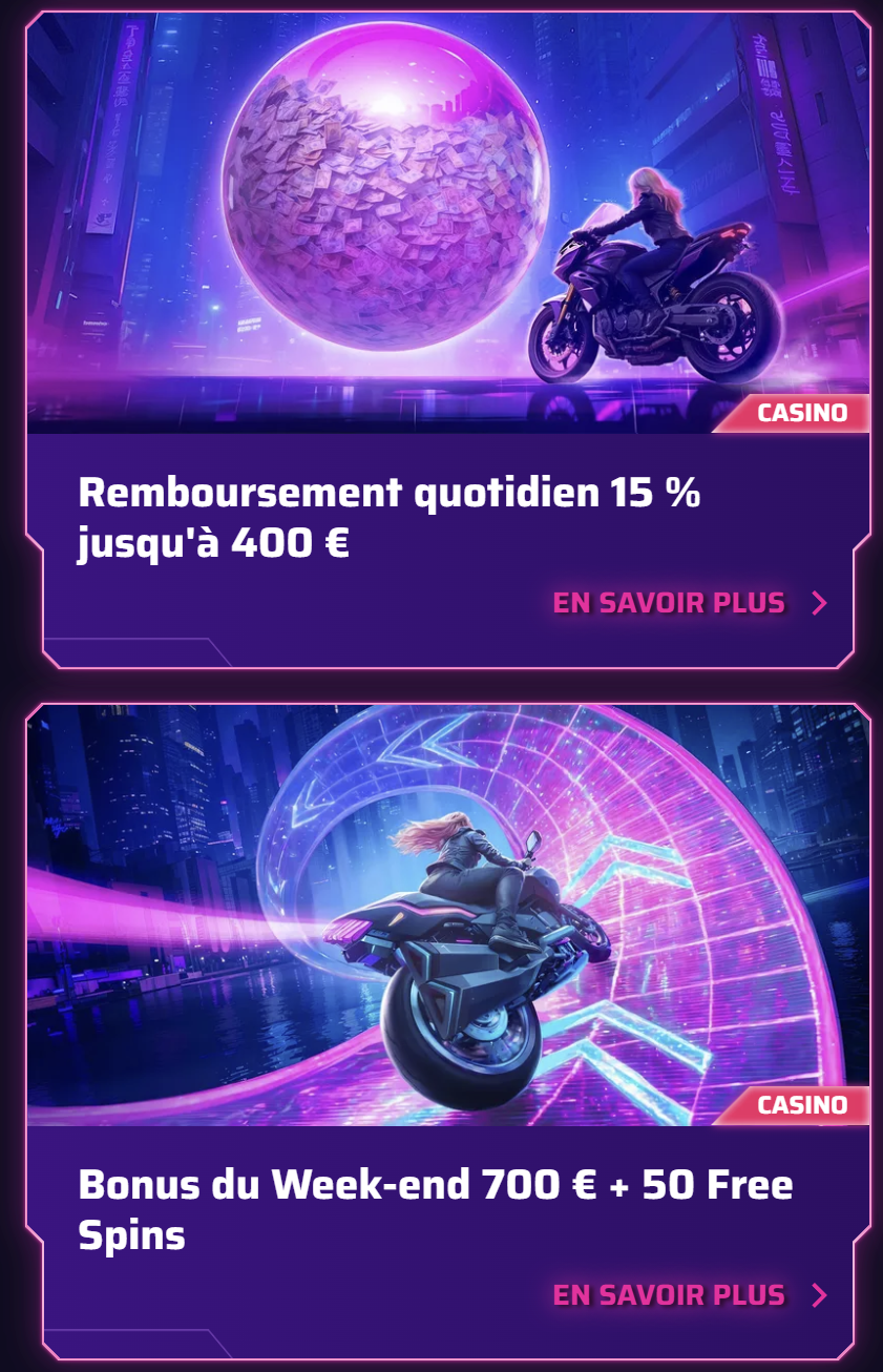 Bonus sans dépôt